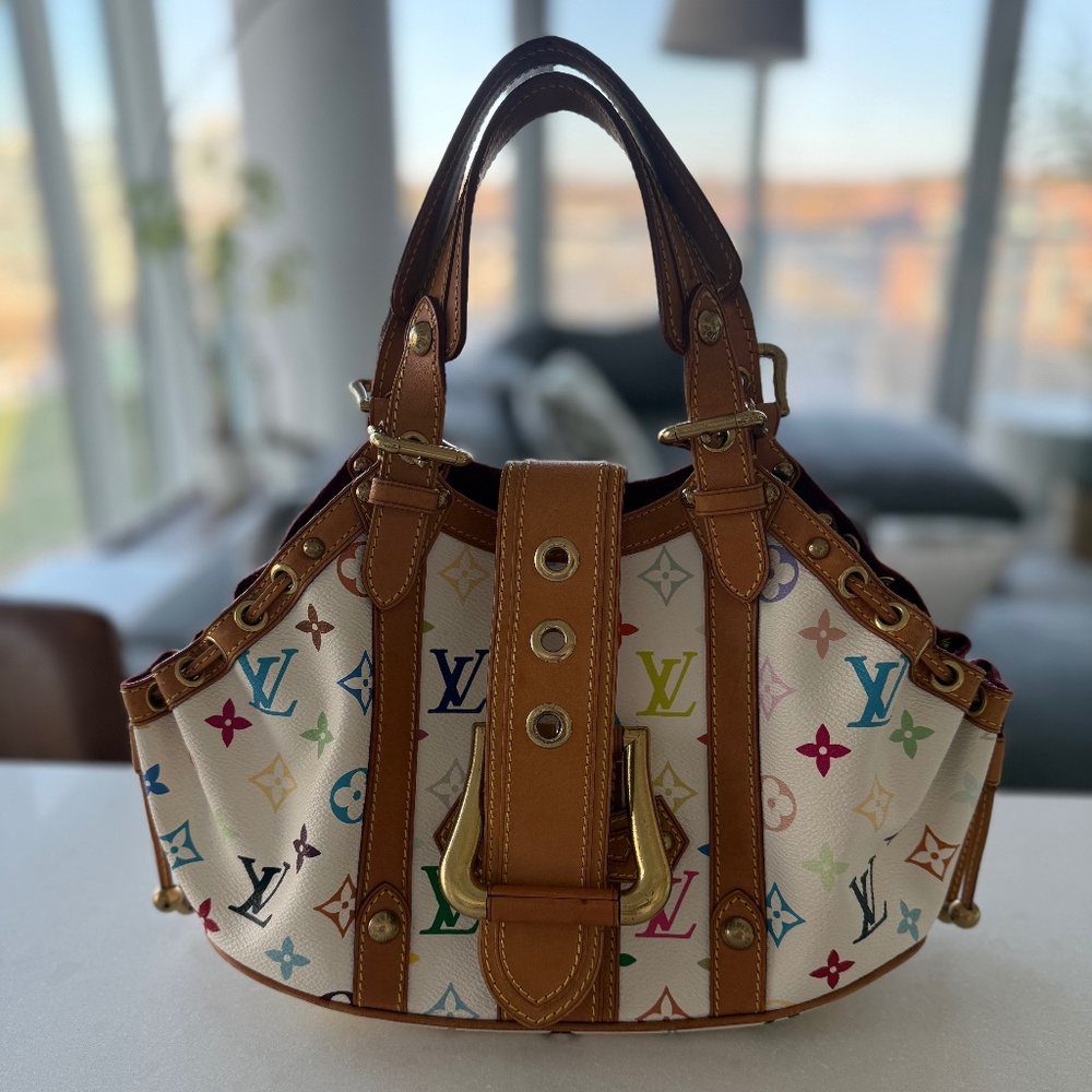 Louis Vuitton Multicolor Monogram Top Handle Bag